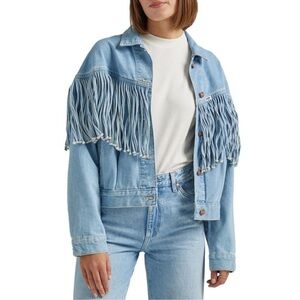 NWT Wrangler Western Fringe Jacket XS